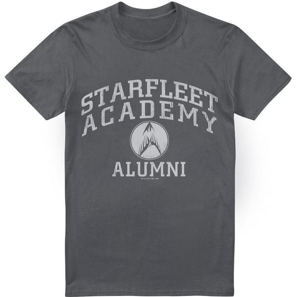 Star Trek - Maglietta "Alumni"" Da Uomo TV5946 (4XL) (Charcoal)"-image