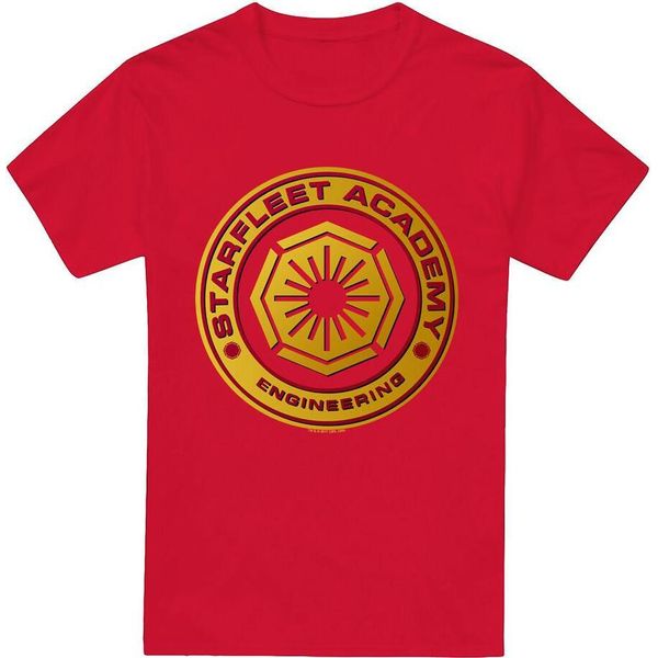 Star Trek - Maglietta "Engineering"" Da Uomo TV5919 (3XL) (Rosso)"-image