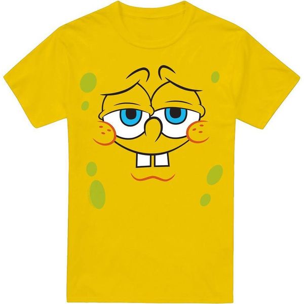 Spongebob Squarepants - Maglietta "Confident"" Da Uomo TV6531 (S) (Giallo)"-image