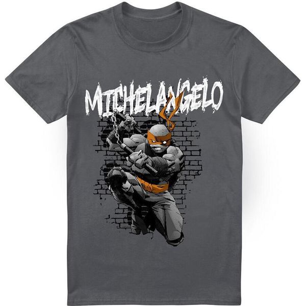 Teenage Mutant Ninja Turtles - T-Shirt Da Uomo TV6535 (3XL) (Charcoal)-image