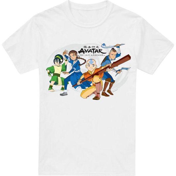 Avatar: The Last Airbender - Maglietta Da Uomo TV6521 (M) (Bianco)-image