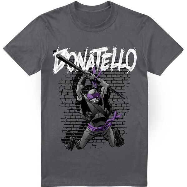 Teenage Mutant Ninja Turtles - Maglietta Da Uomo TV6536 (Xxl) (Charcoal)-image