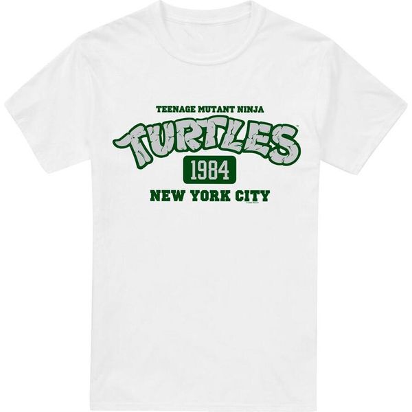 Teenage Mutant Ninja Turtles - Maglietta "Est 1984 Nyc"" Per Uomo TV6566 (S) (Bianco)"-image