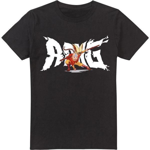 Avatar: The Last Airbender - Maglietta Da Uomo TV6682 (M) (Nero)-image