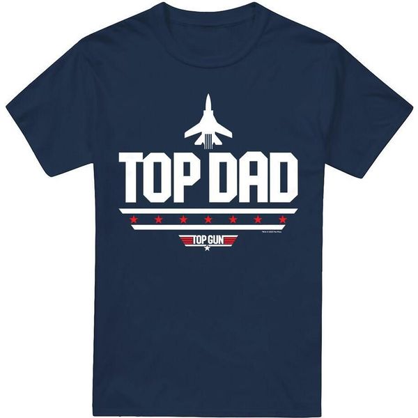 Top Gun - Maglietta Da Uomo - Festa Del Papà TV7066 (5XL) (Blu Navy)-image