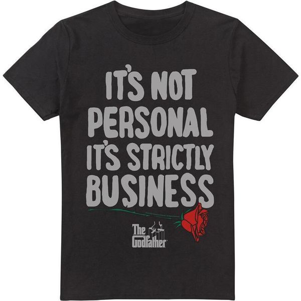 Il Padrino - Maglietta "Strictly Business"" Per Bambini TV7034 (M) (Schwarz)"-image