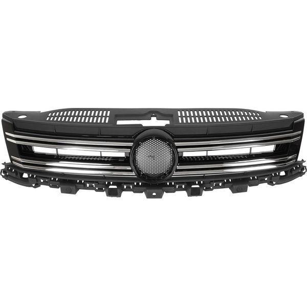 Griglia Radiatore Griglia Con Montanti Cromati Per Vw Tiguan I 5N Facelift 2011-2018-image