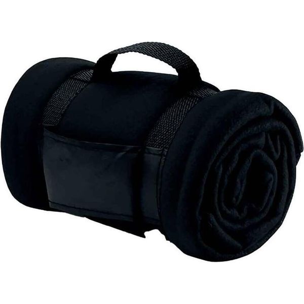 Sols - Coperta "Stavenger"", In Pile, A Scacchi PC7633 (Taglia Unica) (Nero)"-image