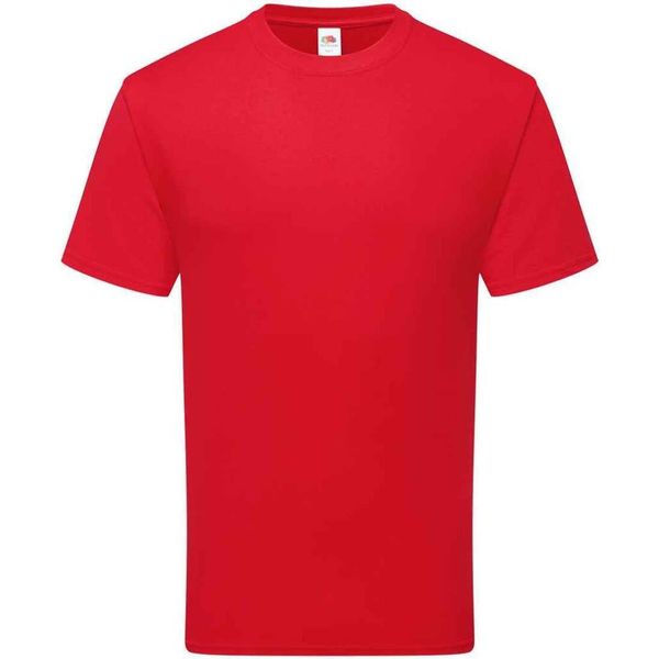Fruit Of The Loom - Maglietta Per Bambini/Donne Unisex PC7710 (L) (Rot)-image