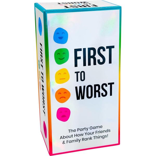 First To Worst Gioco Di Carte - Inglese-image