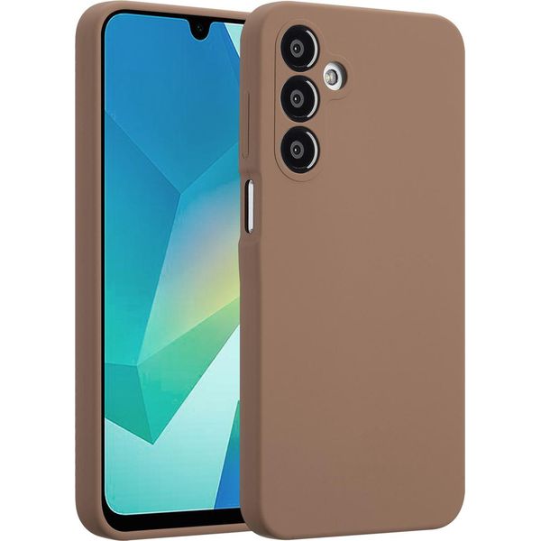 Samsung Galaxy A16/Samsung Galaxy A16 Sleeve - Silicone - Custodia Morbida Accezz/Copertura Posteriore - Marrone Chiaro-image