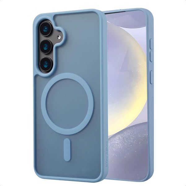 Samsung Galaxy S24 Cover - Plastica - Imoshion Custodia Rigida/Backcover - Azzurro-image