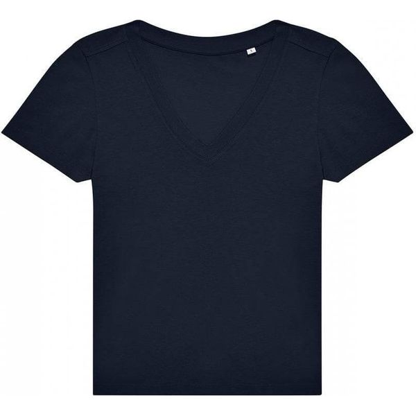 B&C - Maglietta Con Scollo A V "#E150"" Da Donna RW10561 (3XL) (Navy)"-image