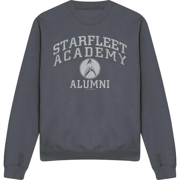 Star Trek - Felpa "Alumni"" Per Uomo/Donna Unisex TV12365 (Xxl) (Carbone)"-image