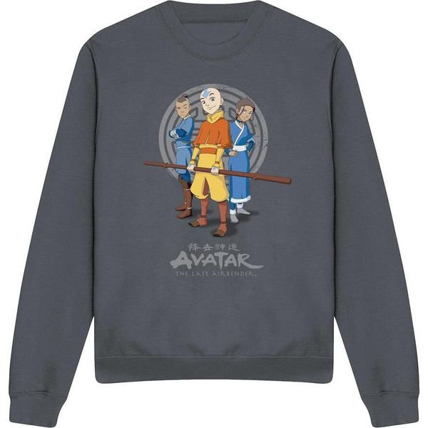 Avatar: The Last Airbender - Felpa "Team Avatar"" Per Uomo/Donna Unisex TV12749 (S) (Charcoal)"-image