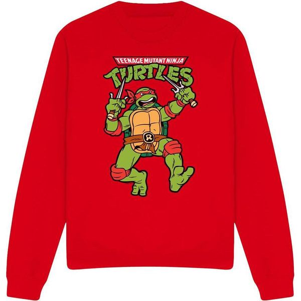 Teenage Mutant Ninja Turtles - Felpa Per Bambini/Ragazzi Unisex TV12840 (Xxl) (Rot)-image