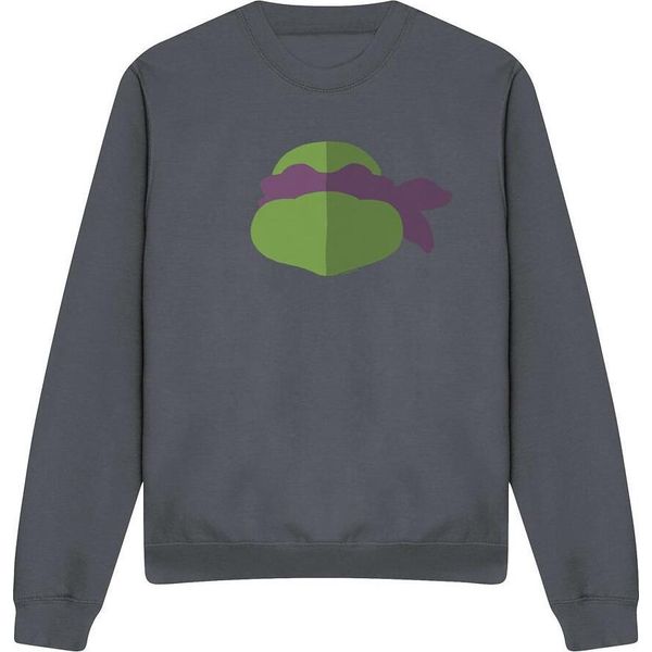 Teenage Mutant Ninja Turtles - Felpa Da Uomo/Donna Unisex TV12907 (S) (Charcoal)-image