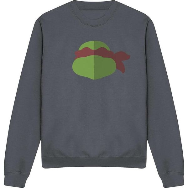 Teenage Mutant Ninja Turtles - Felpa Uomo/Donna Unisex TV12906 (Xl) (Charcoal)-image