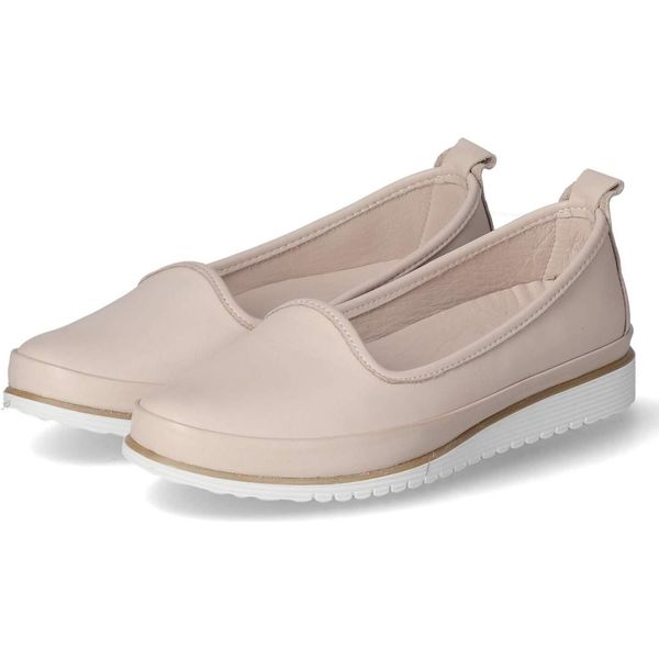 Andrea Conti Scarpe Donna Slip-On Taupe Pelle Lisciataglia:37-image