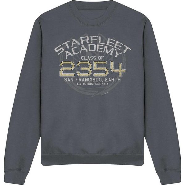 Star Trek - Felpa "Graduation"" Per Uomini/Donne Unisex TV12345 (L) (Charcoal)"-image