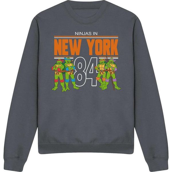Teenage Mutant Ninja Turtles - Felpa "Tmnt Nyc"" Per Uomo/Donna Unisex TV12860 (L) (Charcoal)"-image