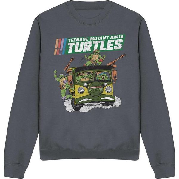 Teenage Mutant Ninja Turtles - Felpa Da Uomo/Donna Unisex TV12842 (M) (Charcoal)-image