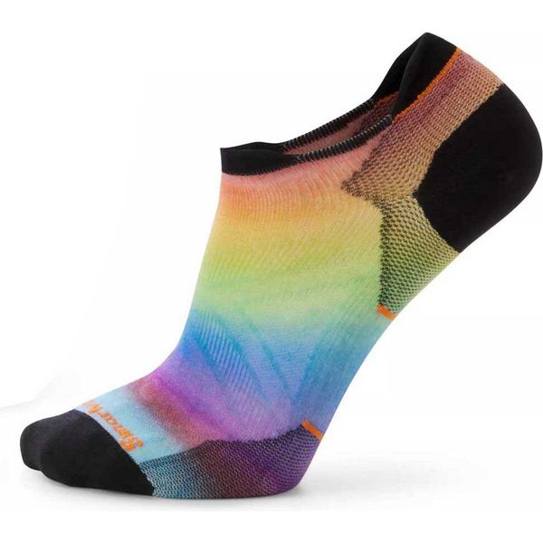 Smartwool Run Zero Cushion Pride Rainbow Print Calzini Corti Multicolore Eu 42-45 Uomo Multicolore Eu 42-45-image