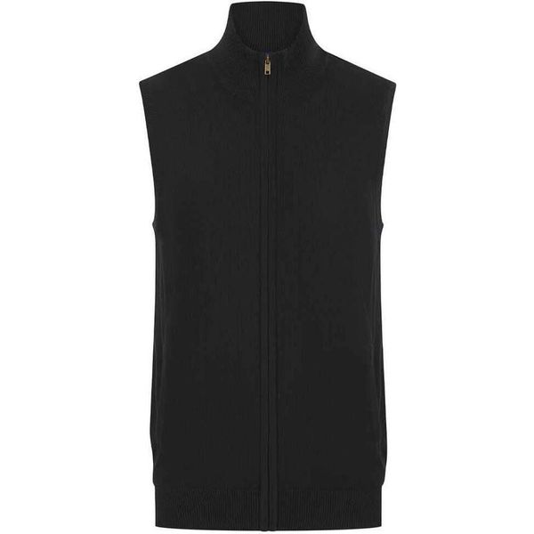 Henbury - Gilet Con Zip Da Uomo Senza Maniche PC7726 (Xl) (Nero)-image