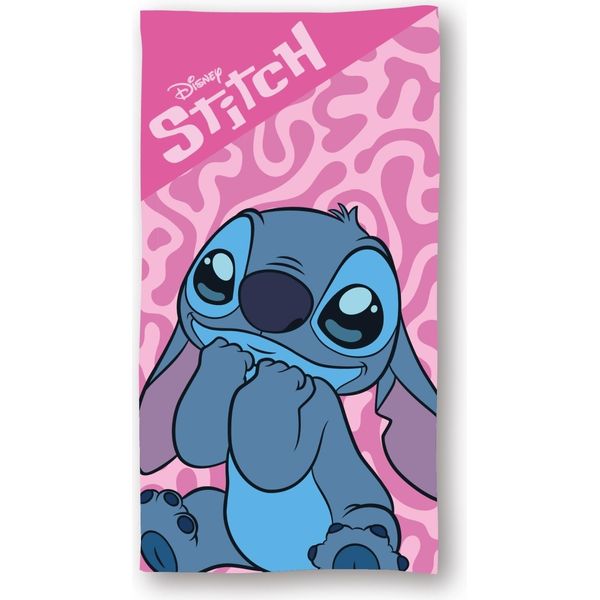 Telo Mare Lilo & Stitch - Morbido Telo In Microfibra 140X70 Cm Per Bambini-image