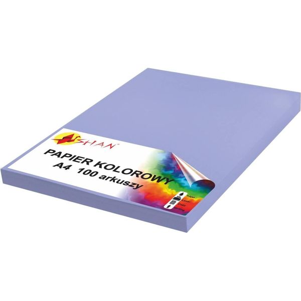 Carta Colorata A4 120G Viola 100 Fogli-image