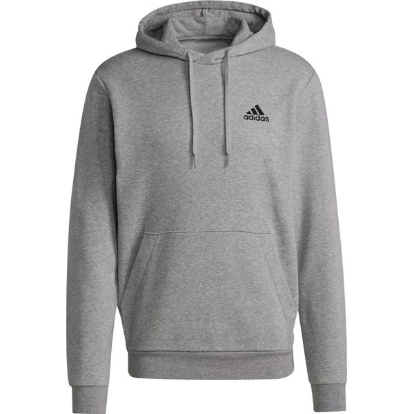 Adidas - Felpa Con Cappuccio Per Uomo/Donna Unisex RW10465 (S) (Grigio Medio)-image