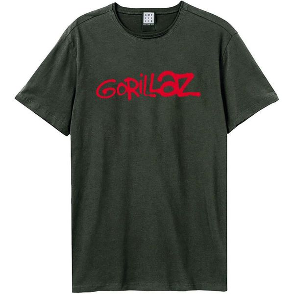 Amplified - Maglietta Logo Per Uomo/Donna Unisex GD2383 (S) (Charcoal)-image