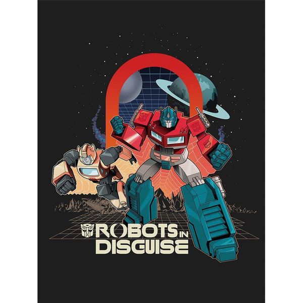 Transformers - Stampa Su Tela "Robots In Disguise"" PM11704 (80 Cm X 60 Cm) (A Colori)"-image