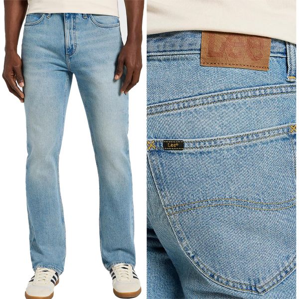 Lee, Jeanshosen Da Uomo, Vestibilità Dritta, Leon, W33 L32, Blau, Jeans, Baggyjeans, Buggy-image