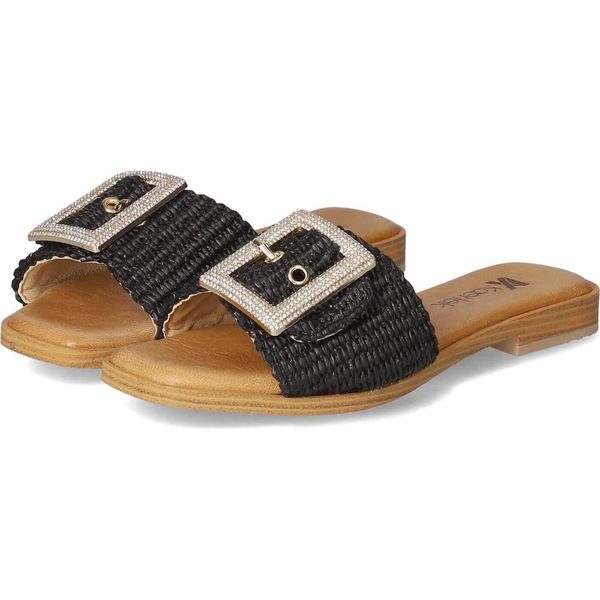 Kaerlek Mules Donna Nero Sintetico Taglia: 41-image