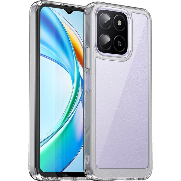 Custodia Per Honor X6A Trasparente, Custodia Protettiva In Silicone Tpu Antiurto Trasparente-image