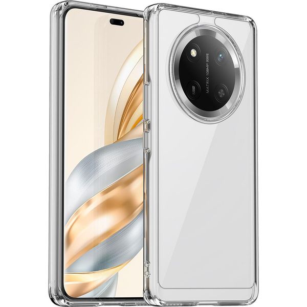 Custodia Per Honor X9C Trasparente, Custodia Protettiva In Silicone Tpu Antiurto Trasparente-image