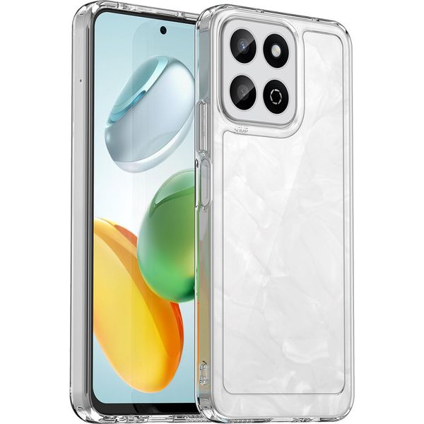 Custodia Per Honor 200 Smart Trasparente, Custodia Protettiva In Silicone Tpu Antiurto Trasparente-image