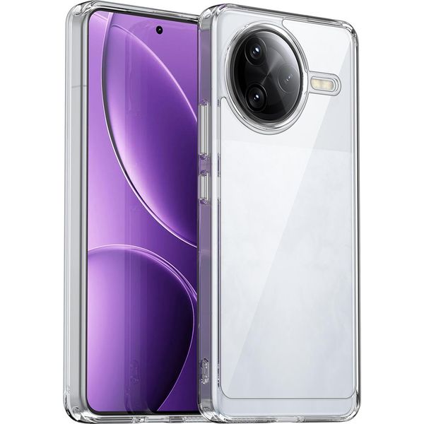 Custodia Per Xiaomi Redmi K80 Pro Trasparente, Antiurto Tpu Silicone Custodia Protettiva Trasparente-image