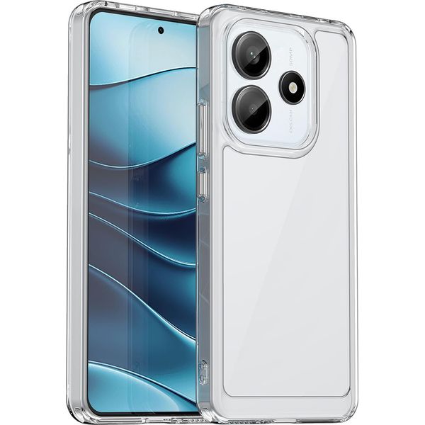 Custodia Per Xiaomi Redmi Note 14 5G Trasparente, Antiurto Tpu Silicone Custodia Protettiva Trasparente-image