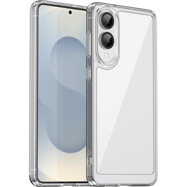 Custodia Per Samsung Galaxy S25 Edge Trasparente, Custodia Protettiva In Silicone Tpu Antiurto Trasparente-image
