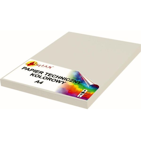 Carta Tecnica A4 160G Grigio 50 Fogli-image