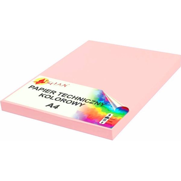 Carta Tecnica A4 280G Rosa Pastello 2 50 Fogli-image