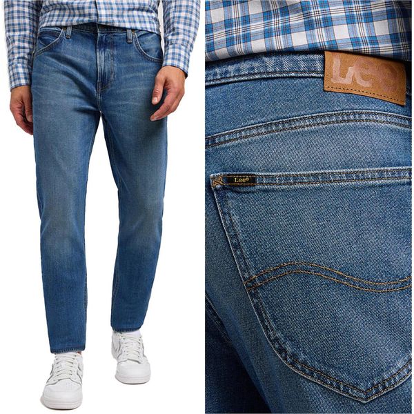 Lee, Jeanshosen Da Donna, Slim Fit, Austin, W32 L34, Blau, Jeans, Baggyjeans, Buggy-image