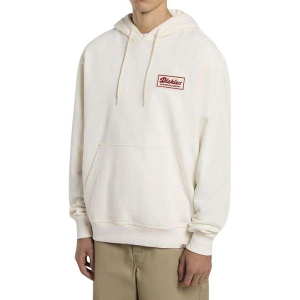 Polo Del Marchio Dickies Del Modello Lewistown Hoodie Egret Bianco-image