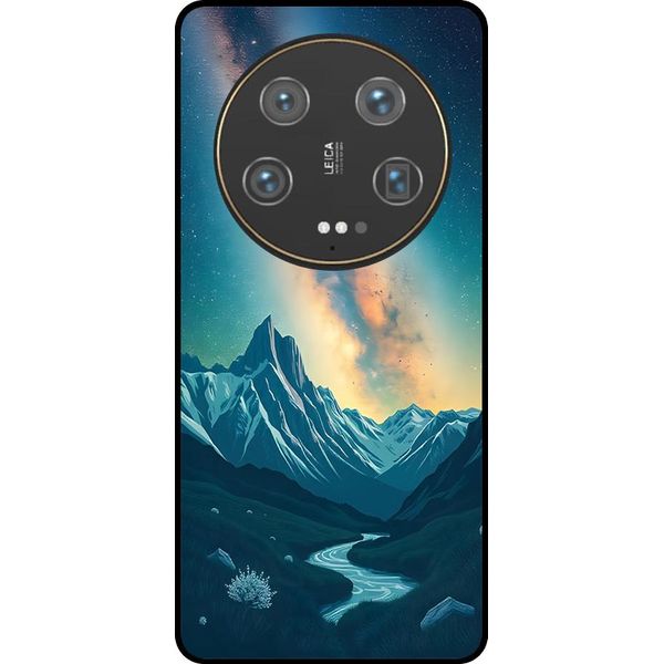 Smartphonica Custodia Per Telefono Adatta A Xiaomi 13 Ultra Con Impronta Di Cielo Stellato - Custodia Backcover In Tpu Con Design Spaziale E A Forma Di Via Lattea-image