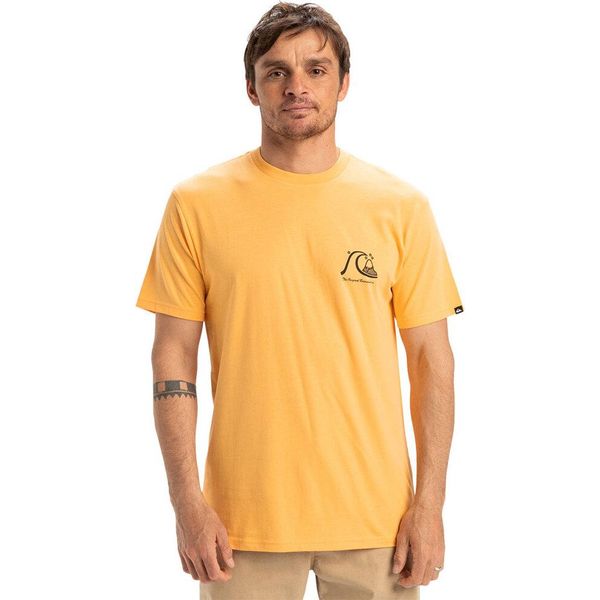 Quiksilver Evo Original Bs T-Shirt Manica Corta Giallo M Uomo Giallo M-image