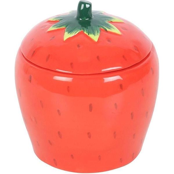 Something Different - Barattolo Per Candele "Tutti Frutti"", Fragola SD9774 (Taglia Unica) (Rosso/Verde)"-image