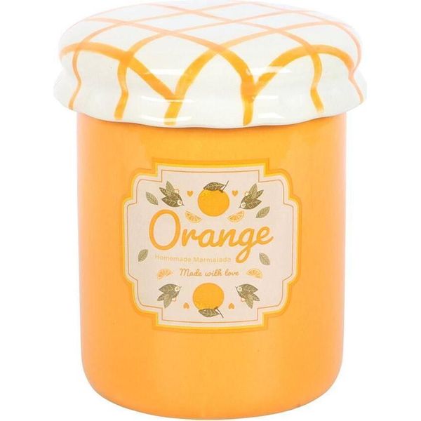Something Different - Bruciatore A Olio "Tutti Frutti"", Vaso Di Marmellata Arancione SD9772 (Taglia Unica) (Arancione/Bianco)"-image