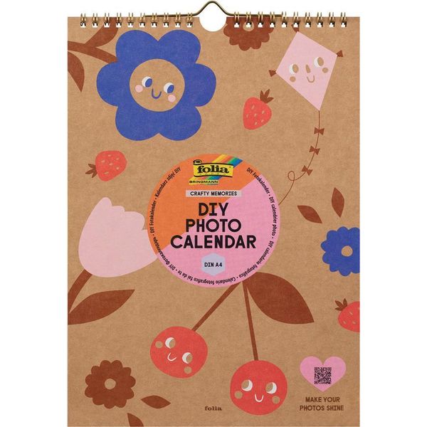 Folia 23131 Folia Calendario Da Parete Creativo Fai Da Te Crafty Memories, Din A4-image